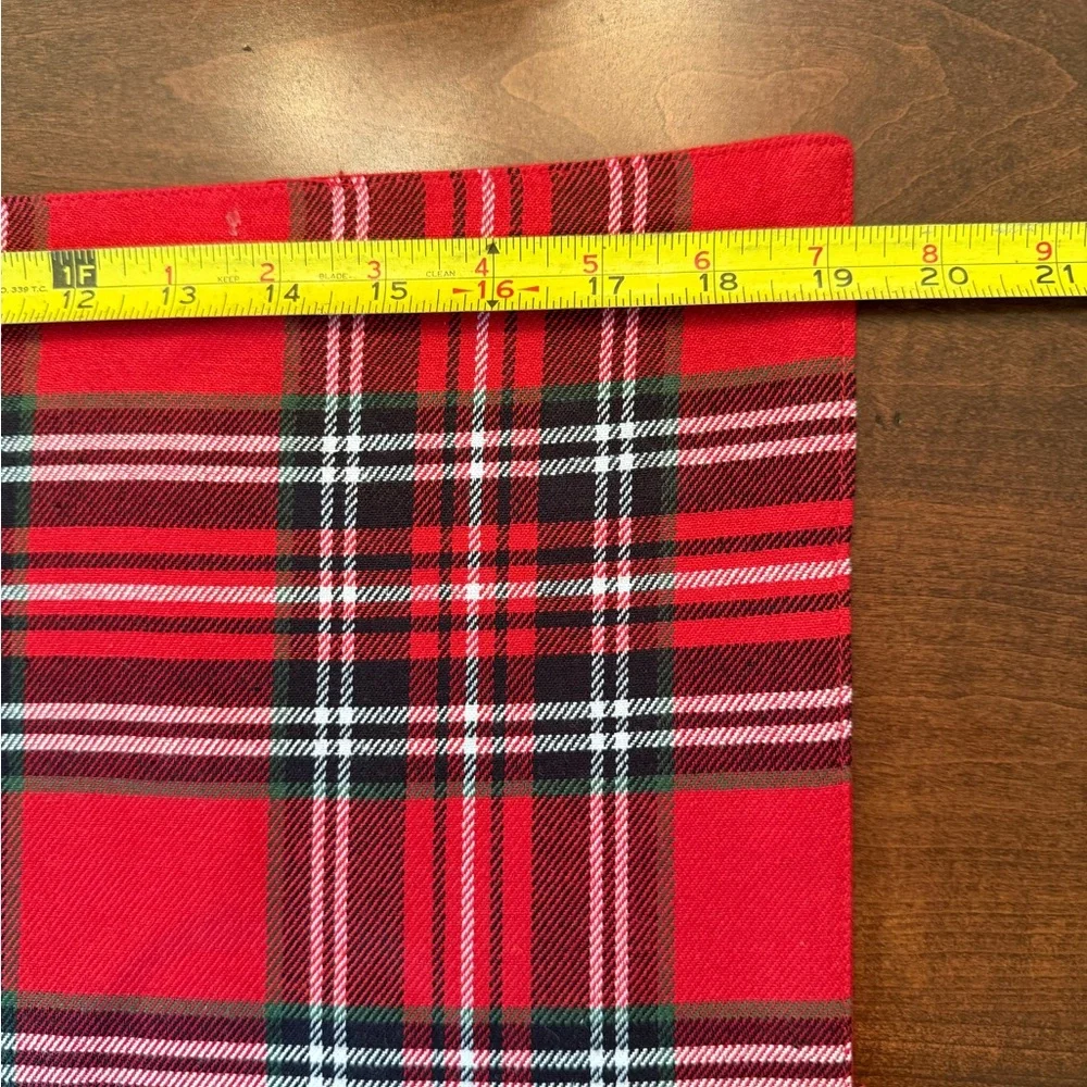 4 Red and Black Plaid Placemats❗️